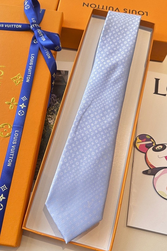 Галстук Louis Vuitton Monogram premium - Blue