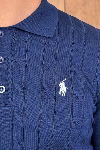 Мужское тёмно-синее поло Роlо Ralрh Lаurеn   