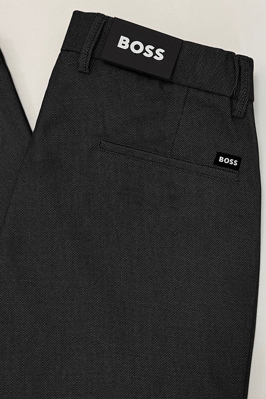 Мужские брюки Hugo Boss чёрного цвета