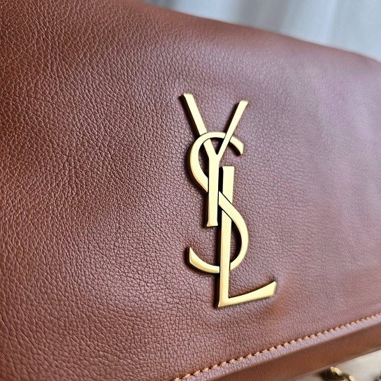 Кожаная сумка Yves Saint Laurent Kate 33x19 см