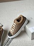 Женские кроссовки с мехом Brunello Cucinelli Premium - Beige