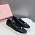 Женские чёрные кроссовки MIU MIU