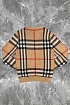 Мужская бежевая кофта Burberry check pattern