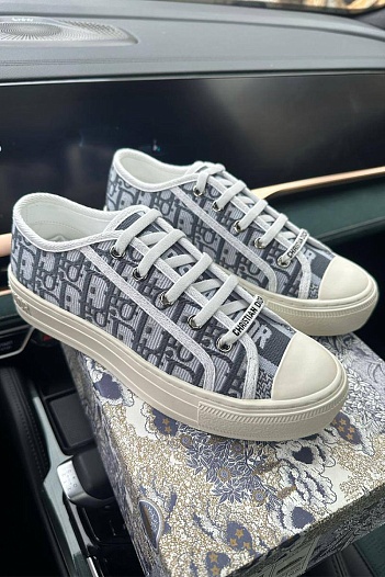 Женские кроссовки Dior Walk'n'Dior Oblique motif   