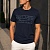 Футболка тёмно-синего цвета Hugo Boss logo-applique