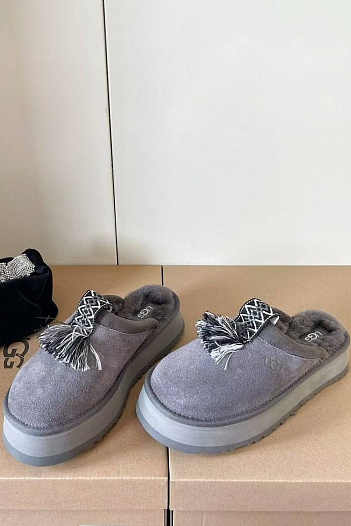 Женские ботинки сабо UGG Tazzle - Grey   