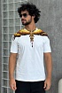 Белая футболка Marcelo Burlon County of Milan Solfolk Wings