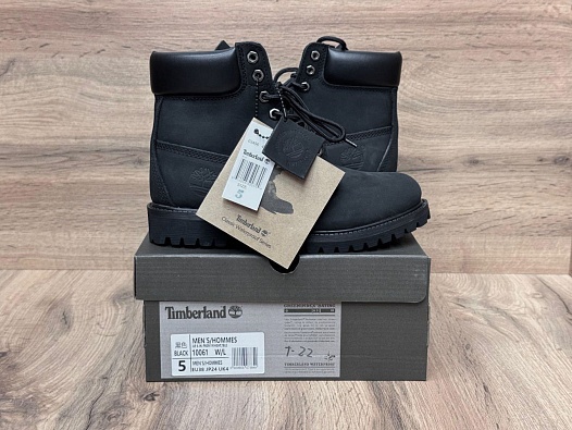 Мужские ботинки Timberland 6-Inch - Black   