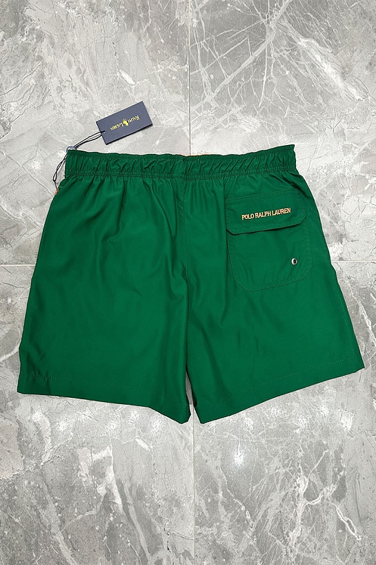 Мужские зелёные шорты Polo Ralph Lauren