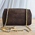 Замшевая сумка Chloe Small Heritage 28x17 см
