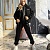 Женский чёрный костюм тройка MIU MIU