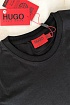 Мужская чёрная футболка Hugo Boss