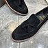 Замшевые лоферы Вrunеllо Сuсinеlli tassels - Black