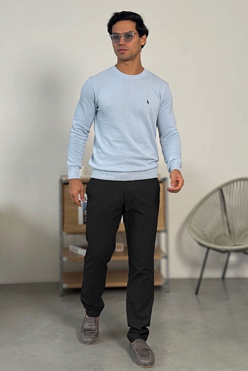 Мужские брюки Hugo Boss чёрного цвета   