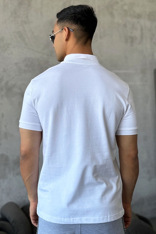 Мужское белое поло Christian Dior