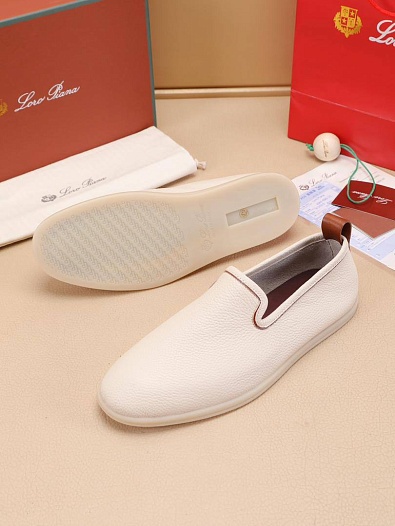Кожаные лоферы Loro Piana   