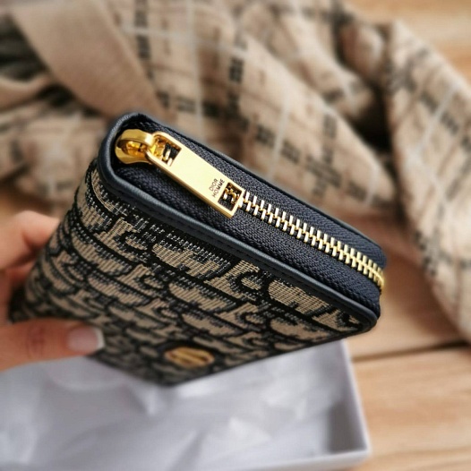 Портмоне Dior Jacquard 19.5x10.5 см   