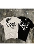 Чёрная оверсайз футболка Dsquared2 Cool-print