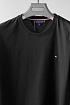 Мужская чёрная футболка Tommy Hilfiger