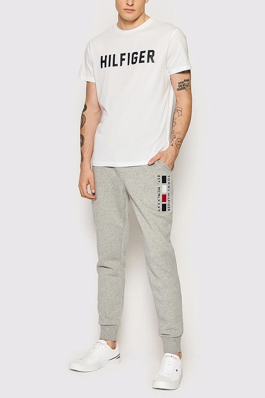 Футболка белого цвета Tommy Hilfiger Lounge