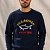 Свитшот тёмно-синего цвета Paul & Shark logo-print