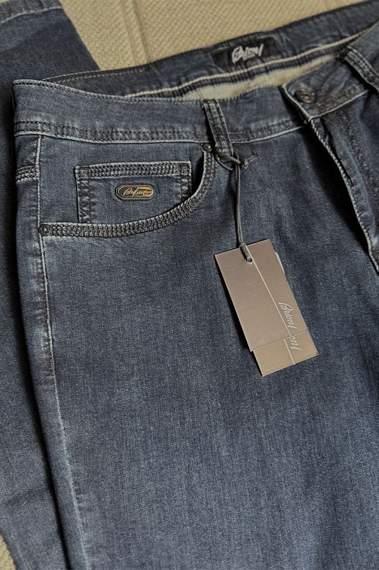 Мужские джинсы светло-синего цвета Brioni regular fit