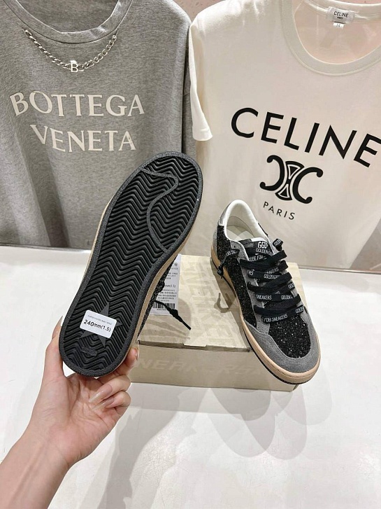 Женские кожаные кроссовки Golden Goose Super Star premium