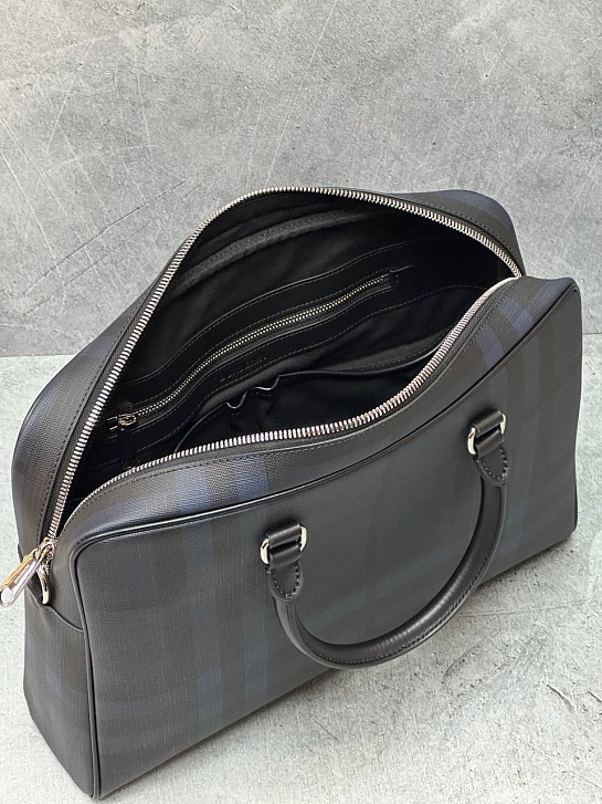 Мужской портфель Burberry Ainsworth Premium 37x26x9 см - Navy