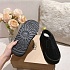 Меховые женские слипоны UGG Tassle - Black