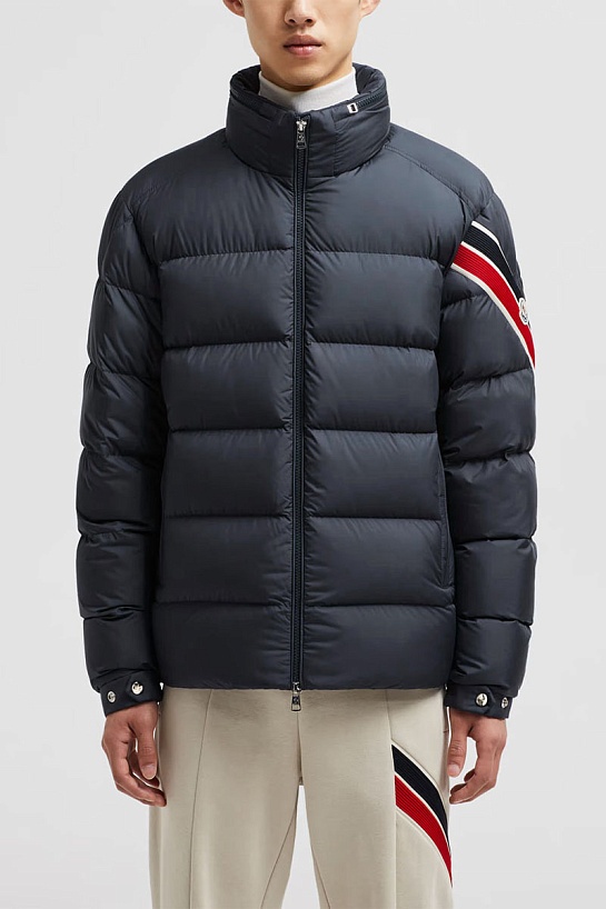 Мужской пуховик Moncler Solayan - Navy