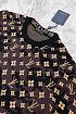 Мужская кофта коричневого цвета Louis Vuitton monogram all-over
