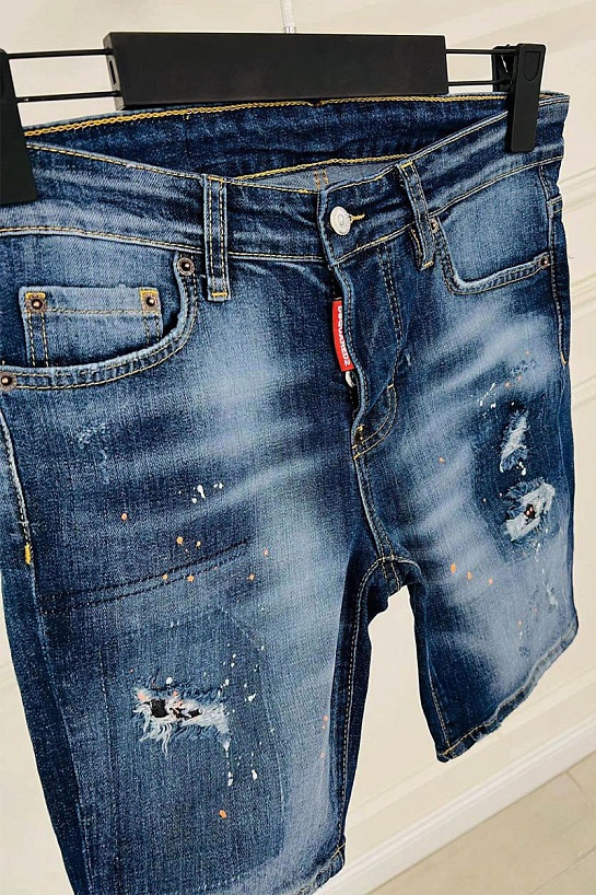 Мужские джинсовые шорты Dsquared2