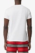 Белая футболка Burberry Monogram Motif V-neck