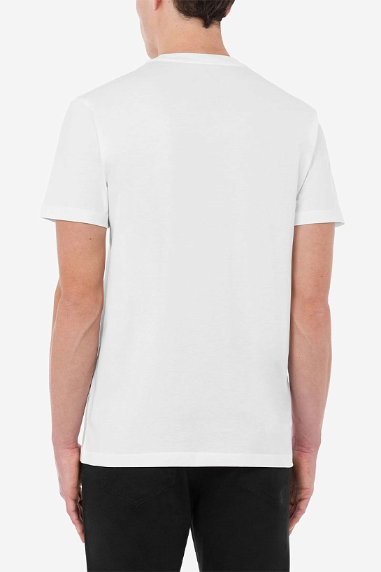 Мужская белая футболка Moschino Teddy Bear