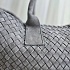 Замшевая сумка Bottega Veneta Cabat 40x28 см - Grey