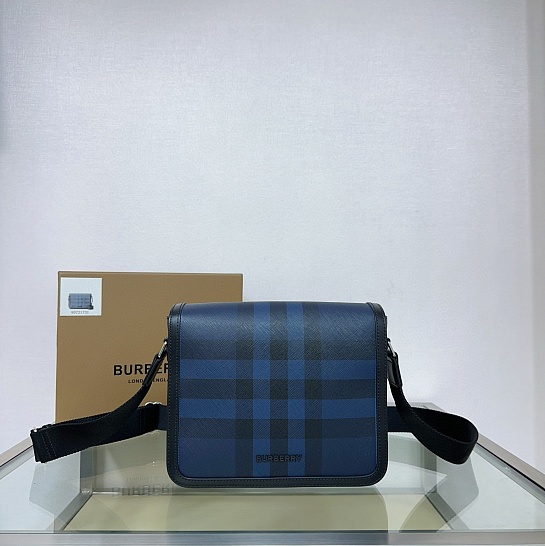 Кожаная сумка Burberry Alfred Premium 25.5x21.5x6.5 см