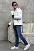 Мужской пуховик Moncler Grenoble - White