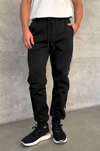 Чёрные спортивные штаны Paul & Shark   