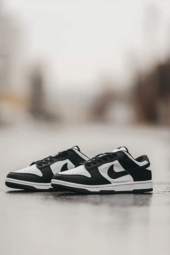 Кроссовки Nike Dunk Low - Black / White