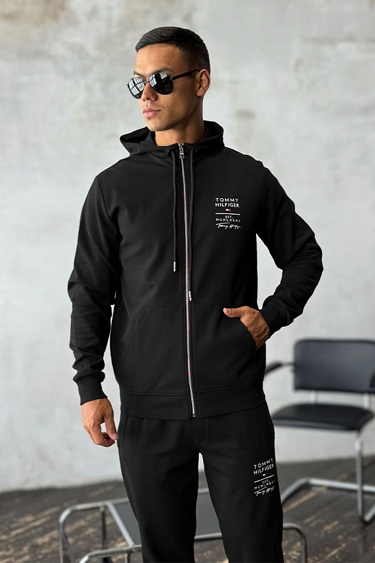 Спортивный костюм чёрного цвета Tommy Hilfiger