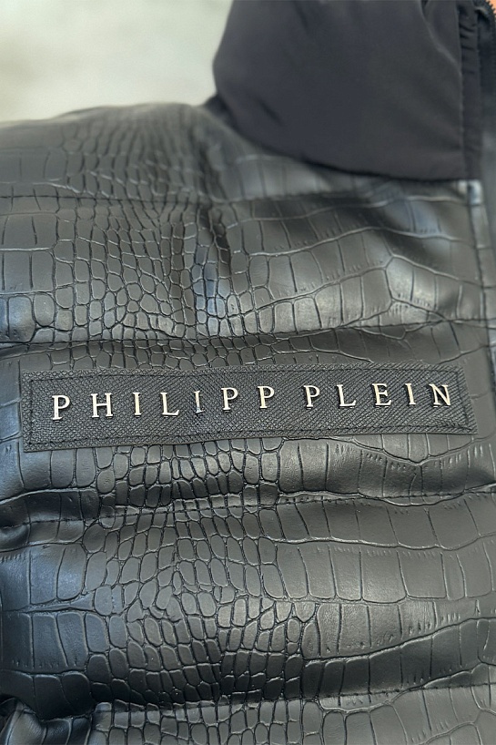 Мужской чёрный жилет Philipp Plein