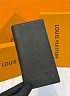 Кожаный бумажник Louis Vuitton Brazza premium 10x19x2 см