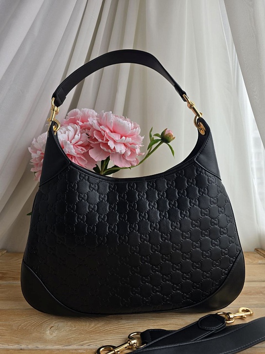 Кожаная сумка Gucci GG Guccissima 42x36 см