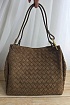 Замшевая сумка Bottega Veneta 35x24 см - Brown