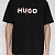 Футболка чёрного цвета Hugo Boss Dakaishi double logo