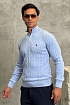 Мужской джемпер Polo Ralph Lauren cable-knit - Blue