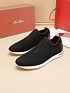 Мужские текстильные кроссовки Loro Piana Lp Flexy Active - Navy