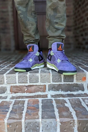 Кроссовки Nike Air Jordan 4  "Canyon Purple"   