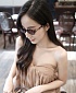 Солнцезащитные очки MIU MIU с леопардовой оправой