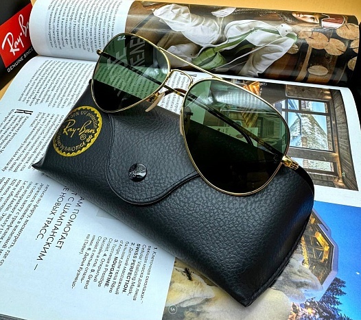 Солнцезащитные очки Ray-Ban Aviator Large Metal   